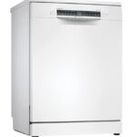 Lavavajillas - Bosch SMS4EMW06E, 14 servicios, 6 programas, 60 cm, Home Connect, RackMatic, Blanco