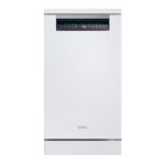 Lavavajillas - Haier I-Pro Shine Series 5 XF1C3TB1FW, 11 servicios, 8 programas, 45 cm, Motor Inverter, Wi-Fi, Blanco