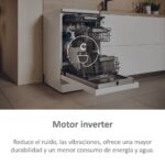 Lavavajillas - Haier I-Pro Shine Series 5 XF1C3TB1FW, 11 servicios, 8 programas, 45 cm, Motor Inverter, Wi-Fi, Blanco - Imagen 6