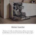 Lavavajillas - Haier I-Pro Shine Series 5 XF1C3TB1FX, 11 servicios, 8 programas, 45 cm, Motor Inverter, Wi-Fi, Inox - Imagen 5