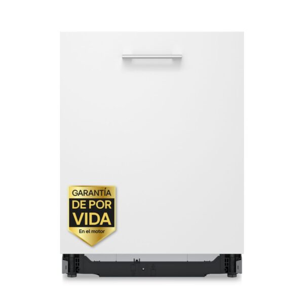 Lavavajillas integrable - LG DB597TXS, 14 servicios, 10 programas, 60 cm, TrueSteam™, EasyRack™, Sin panelar