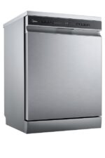 Lavavajillas - Midea MDWEF1433DSS, 14 servicios, 9 programas, 59.8 cm, Aquastop, Inox - Imagen 7