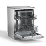 Lavavajillas libre instalación 60 cm - VOK EVD-14FCSAD, 8 programas, 60 cm, Inox - Imagen 3
