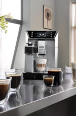 DE LONGHI Cafetera express - DE LONGHI ECAM 550.85.MS, 19 bar, 1450 W, 0,5 l, 2 tazas, Negro - Imagen 3