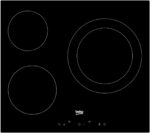 BEKO Encimera vitrocerámica - BEKO HIC63402T, 3 zona(s) zonas, 580 mm, Negro - Imagen 3