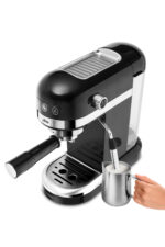UFESA Cafetera express - UFESA Palermo, 20 bar, 1500 W, 2 tazas, Negro - Imagen 4
