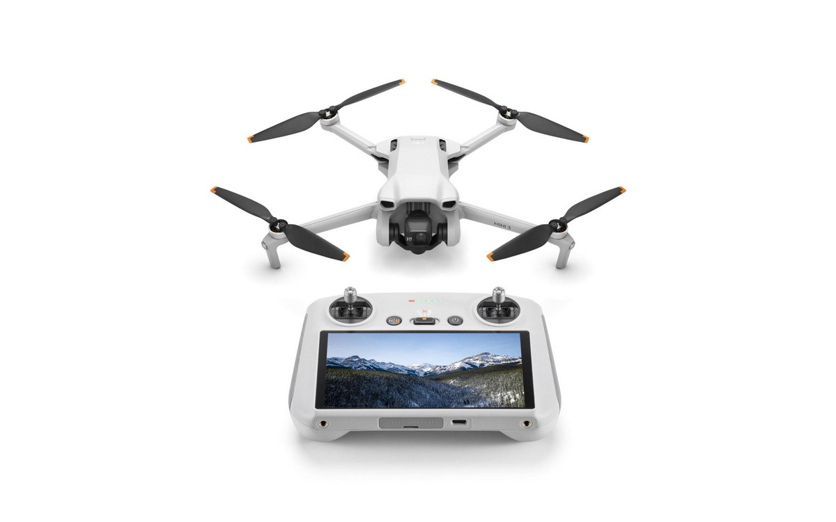 106574406_1 DJI Mini Drone - DJI DJI MINI 3 (DJI RC), 12 megapixel, 38 min, Gris - Imagen 1
