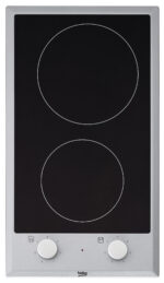 BEKO Placa de gas - BEKO 7724020201, 2 zonas, Modular, 288 mm, Inox