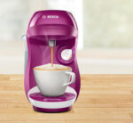 BOSCH Cafetera de goteo - BOSCH Tassimo Happy TAS1001, 3,3 bar, 1400 W, Blanco/Rosa - Imagen 5