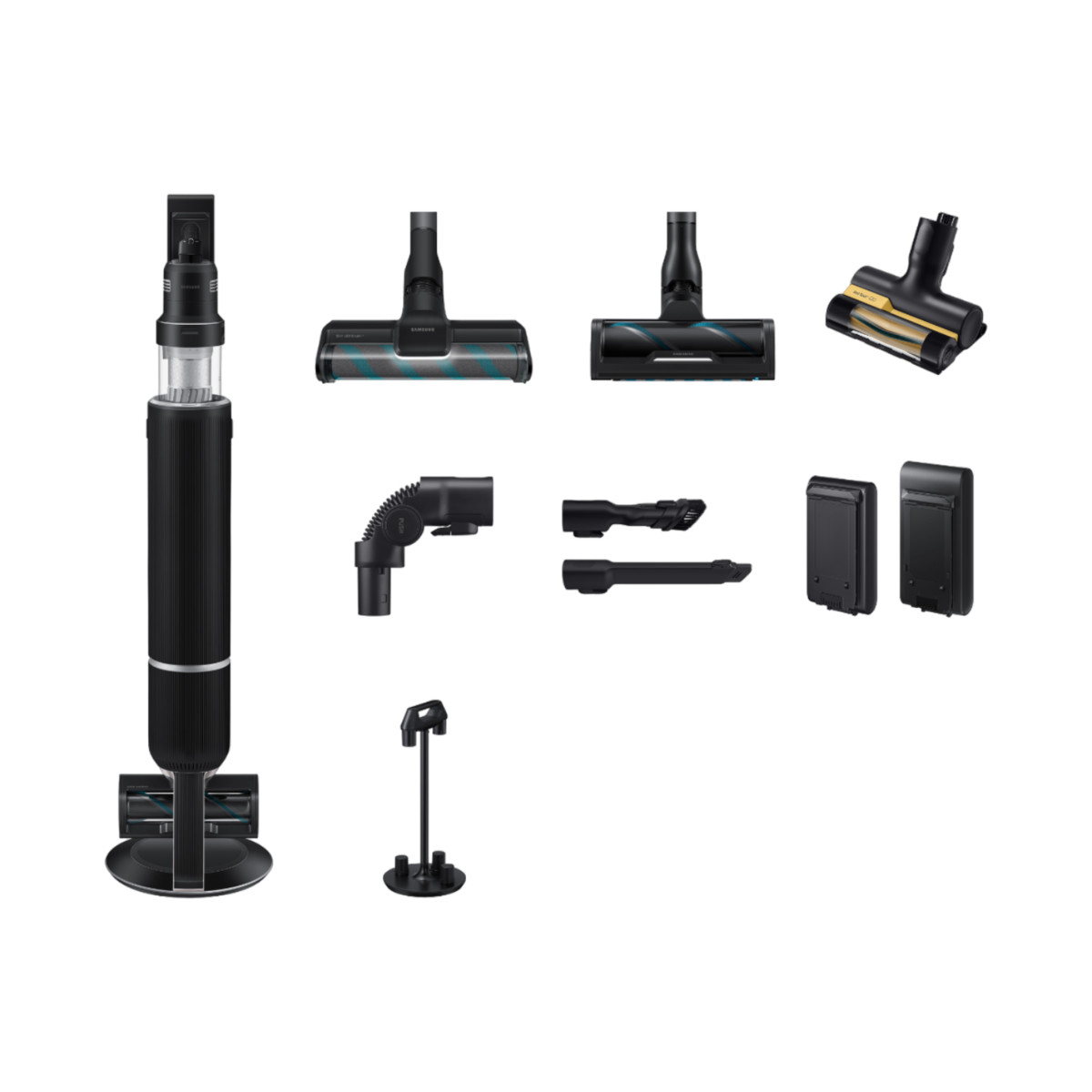 107509645_1 SAMSUNG Aspirador escoba - SAMSUNG VS28C9784QK/WA, 280 W, Potencia de succión 280 W, Depósito 2,5 l, Autonomía 100 min, Negro - Imagen 1