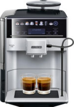 SIEMENS Cafetera express - SIEMENS TE653501DE, 15 bar, 1500 W, 2 tazas, Negro