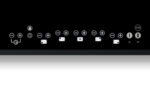 TEKA Placa vitrocerámica - Teka 10210002 TR 951, 5 zonas, Zona grande 27 cm, Cristal biselado, Stop&Go, 90 cm, Negro - Imagen 3