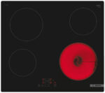 BOSCH Placa de vitrocerámica - BOSCH Serie 4 PKE611BB2E, 0 zone(s) zonas, 592 mm, Negro