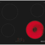 BOSCH Placa de vitrocerámica - BOSCH Serie 4 PKE611BB2E, 0 zone(s) zonas, 592 mm, Negro