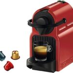 KRUPS Cafetera de cápsulas - Nespresso® Krups Inissia XN1005, 1260 W, 19 Bar, 0.7 L, Calentamiento en 25 s, Apagado automático, Rojo