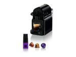 DE LONGHI Cafetera de cápsulas - De'Longhi Nespresso® Inissia EN80.B, 1260 W, 19 bar, 0.7 l, Calentamiento 25 s, Apagado automático, Negro