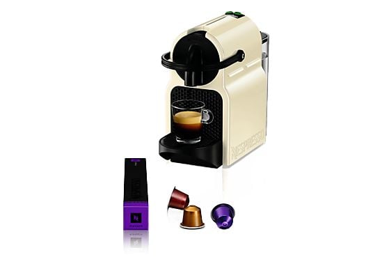 1214142_1 DE LONGHI Cafetera de cápsulas - De'Longhi Nespresso® Inissia EN80.CW, 1260 W, 19 bar, 0.7 l, Calentamiento 25 s, Apagado automático, Crema - Imagen 1