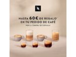 DE LONGHI Cafetera de cápsulas - De'Longhi Nespresso® Inissia EN80.CW, 1260 W, 19 bar, 0.7 l, Calentamiento 25 s, Apagado automático, Crema - Imagen 2