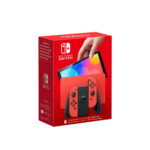 Nintendo Switch - NINTENDO Nintendo Switch OLED Rojo (Edición Mario), 64 GB, Rojo (Mario)
