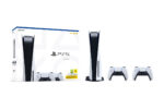 SONY Consola - SONY PlayStation 5 - Bundle 2 Controller Wireless DualSense, 825 GB, Negro y Blanco