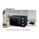 MELCHIONI FAMILY Mini horno - MELCHIONI FAMILY Horno eléctrico de convección con asador 47 Litros 1700 W ENJOY47 Melchioni, 47 l, Negro - Imagen 5