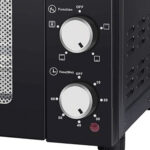 MELCHIONI FAMILY Mini horno - MELCHIONI FAMILY Horno eléctrico de convección 24 Litros 1200 W ENJOY24 Melchioni, 1200 W, 24 l, Negro - Imagen 4