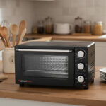 MELCHIONI FAMILY Mini horno - MELCHIONI FAMILY Horno eléctrico de convección 24 Litros 1200 W ENJOY24 Melchioni, 1200 W, 24 l, Negro - Imagen 7
