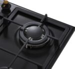 VITROKITCHEN Placa de gas - VITROKITCHEN EN63RN, 4 zonas, Propane/butane, 580 mm, Antracita - Imagen 4