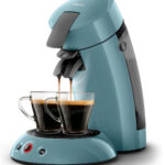 SENSEO Cafetera de cápsulas - SENSEO HD6553/21, 1,0 bar, 1450 W, Azul