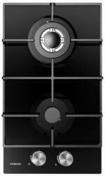 INFINITON Placa de Gás - INFINITON GAS-A2FN, 2 zonas, 300 mm, Plata