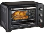 MOULINEX Mini horno - Moulinex OX4648 OPTIMO, 1600 W, Capacidad 33 L, Hasta 240°C, 6 modos de cocción, Temporizador 120 min., Accesorios incluidos, Ne