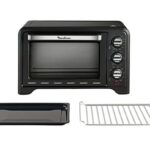 MOULINEX Mini horno - Moulinex OX444810 Optimo, Potencia 1380W, Capacidad 19 L, 6 Programas, Temporizador, Negro