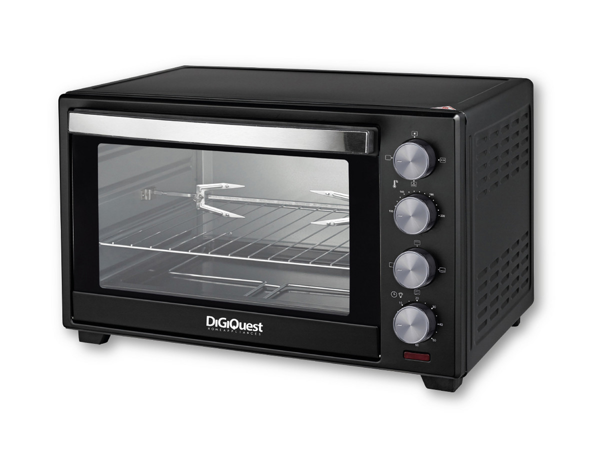 132794376_1 DIGIQUEST Mini horno - DIGIQUEST OVEN 38, Negro - Imagen 1