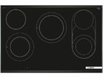 BOSCH Placa vitrocerámica - Bosch PKM875DP1D, Vitrocerámica, Eléctrica, 5 zonas, 23 cm, Negro - Imagen 2