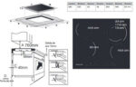 INFINITON Placa de vitrocerámica - INFINITON VITRO-A4F, 4 zonas, 59 cm, Negro - Imagen 2