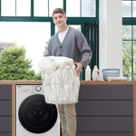 LG Lavadora secadora - LG F4DR6009A1W, 9 kg + 6 kg, Blanco - Imagen 8