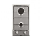 BEKO Placa de gas - BEKO HDCG 32220 SX, 2 zonas, 300 mm, Inox