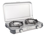 CAMPINGAZ Placa de gas - CAMPINGAZ 2000035521, 2 zonas, 45 cm, Blanco