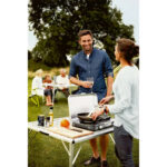 CAMPINGAZ Placa de gas - CAMPINGAZ 2000035521, 2 zonas, 45 cm, Blanco - Imagen 4