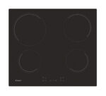 CANDY Placa de vitrocerámica - CANDY 33803209, 4 zona(s) zonas, 590 mm, Negro