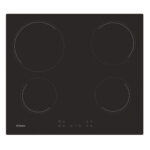 CANDY Placa de vitrocerámica - CANDY 33803209, 4 zona(s) zonas, 590 mm, Negro