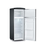 SEVERIN Frigorífico dos puertas - SEVERIN RKG 8932, Altura 144 cm, Capacidad 206 l, Negro - Imagen 3