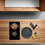 CATA Placa vitrocerámica - CATA TD3002BK, 2 Fuegos zonas, 29 cm, Negro - Imagen 6