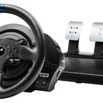 THRUSTMASTER Volante - Thrustmaster T300 RS GT Edition PS5, PS4 y PC, Force Feedback de 1080°, Motor sin Escobillas, Sistema de Correa Doble, 3 Pedale