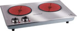 JATA Placa de inducción - JATA S0407861, 2 zonas, 53 cm, Gris