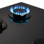 KLARSTEIN Placa de gas - KLARSTEIN Ignito Chef Edition, 5 zonas, 90 cm, Negro - Imagen 4