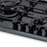 KLARSTEIN Placa de gas - KLARSTEIN Ignito Chef Edition, 5 zonas, 90 cm, Negro - Imagen 5
