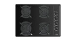 TEKA Placa de gas - TEKA Teka | Placa Cristal Gas, 4 zonas, Gas Butano, 600 mm, Negro - Imagen 2