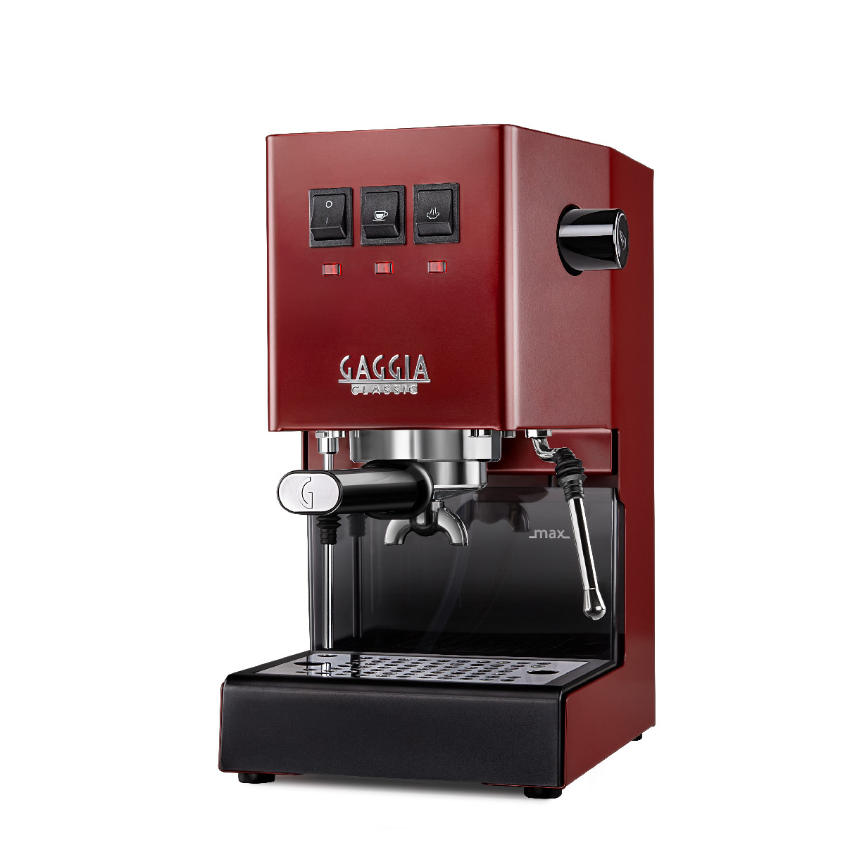 134524265_1 GAGGIA Cafetera espresso manual - GAGGIA E24, 15 bar, 1200 W, 2 tazas, Rojo - Imagen 1