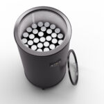 KLARSTEIN Nevera pequeña - KLARSTEIN Mr. Barbot, Altura 92,5 cm, Negro - Imagen 3